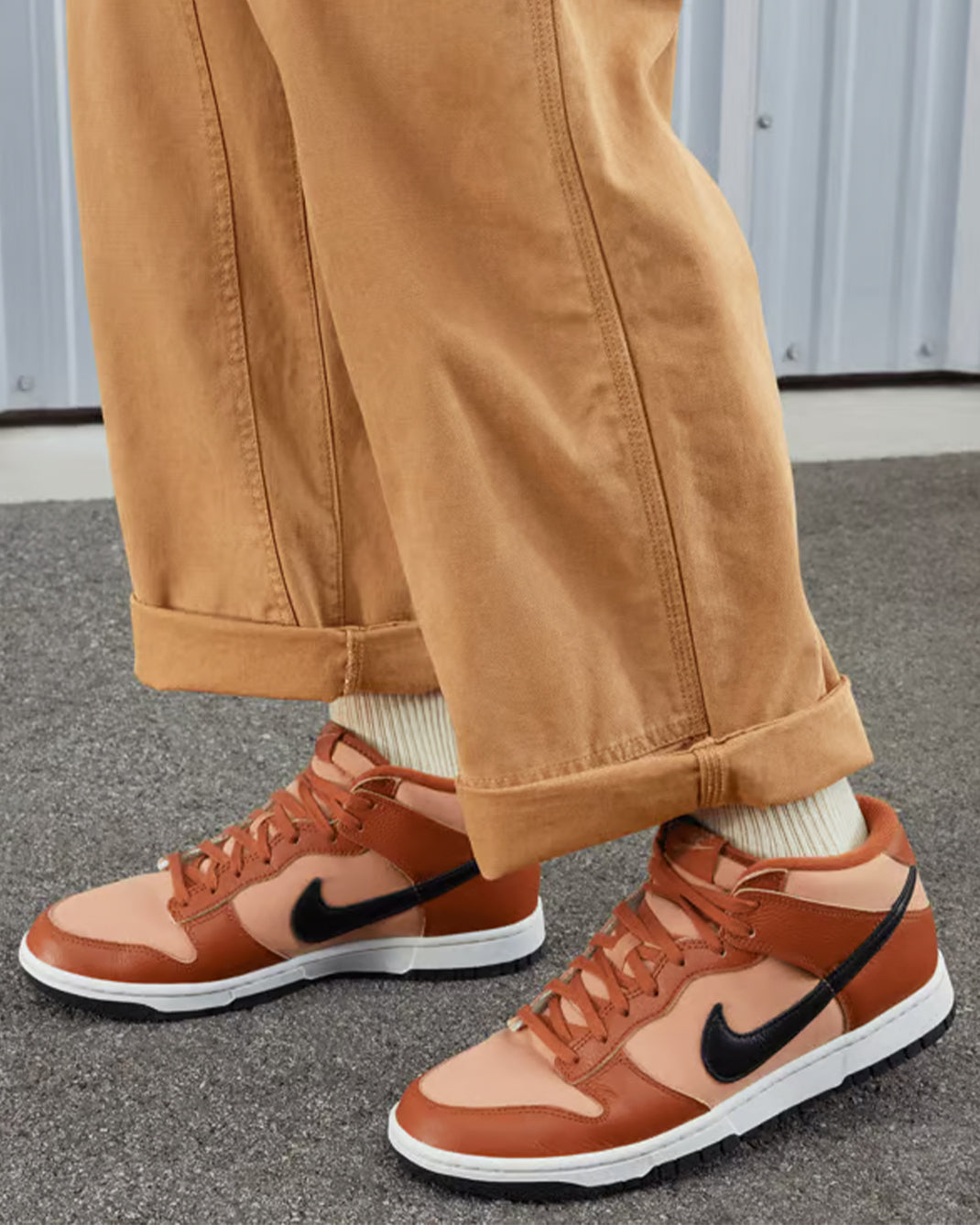 Nike Dunk Mid Amber Brown
