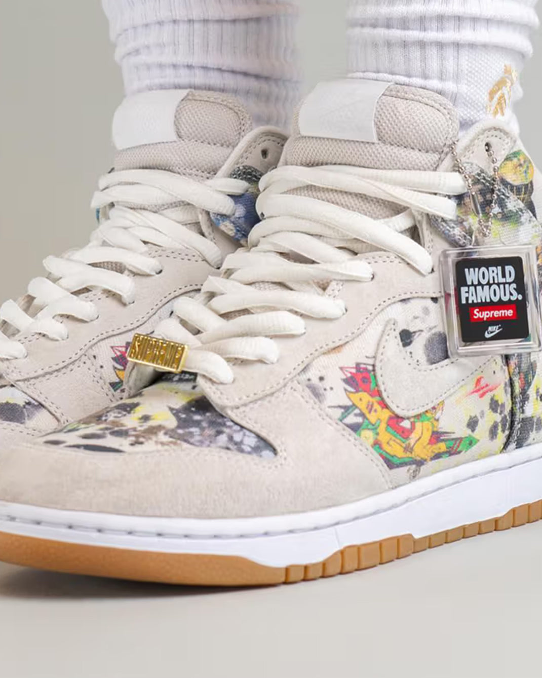 Supreme x Nike Dunk High SB 'Rammellzee'