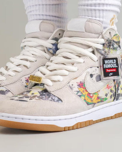 Supreme x Nike Dunk High SB 'Rammellzee'